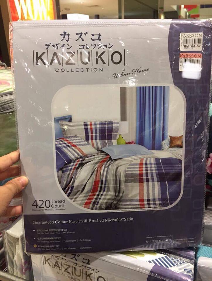 Bộ drap gối của Kazuko