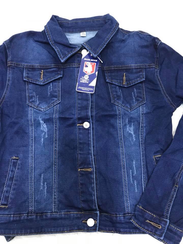 Áo khoát jean lửng