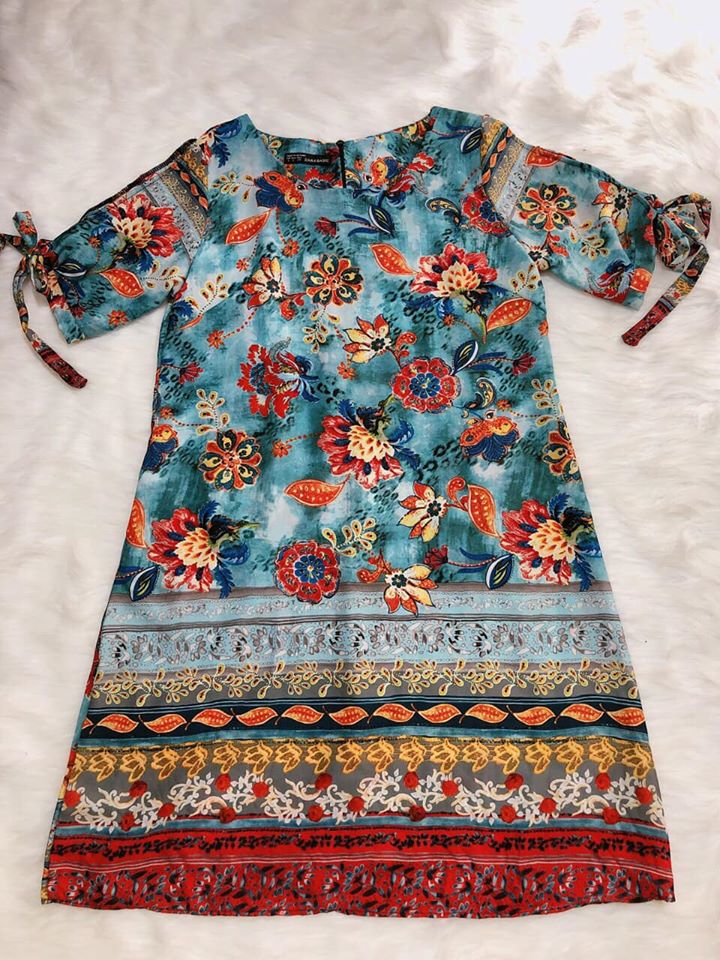 Đầm lụa hawaii chất ko nhăn
