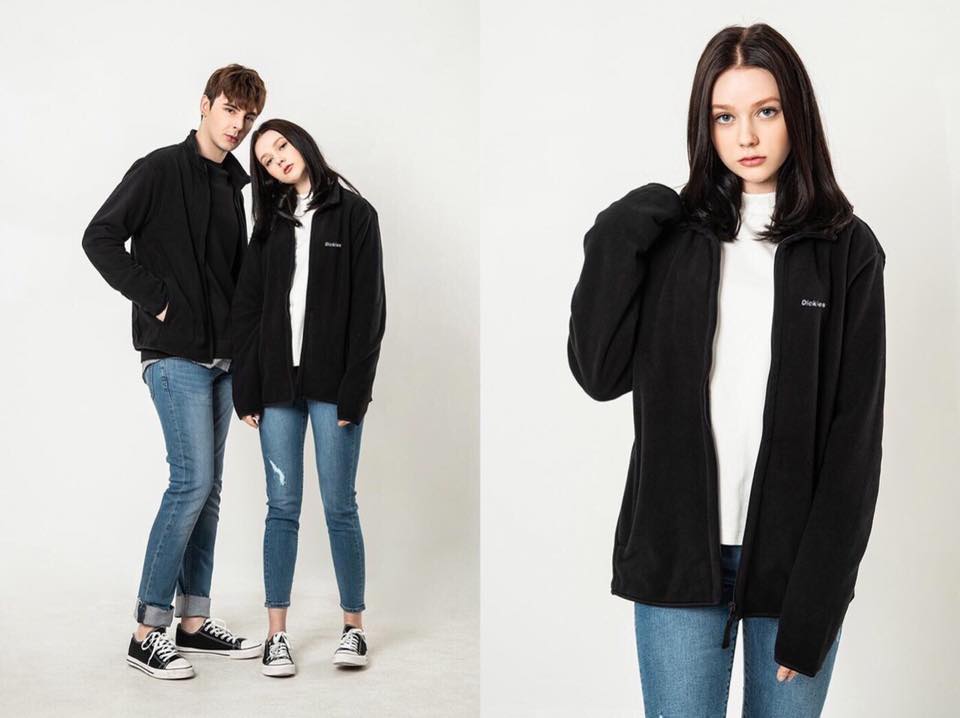 Áo Dickies lông cừu Unisex nam nữ mặc đc