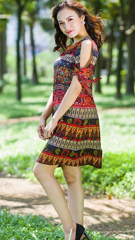 Đầm lụa hawaii chất ko nhăn