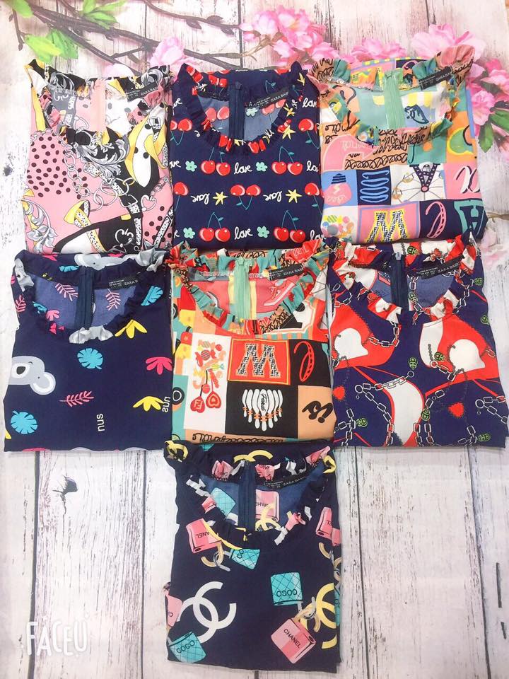 Đầm lụa ko nhăn size L XL