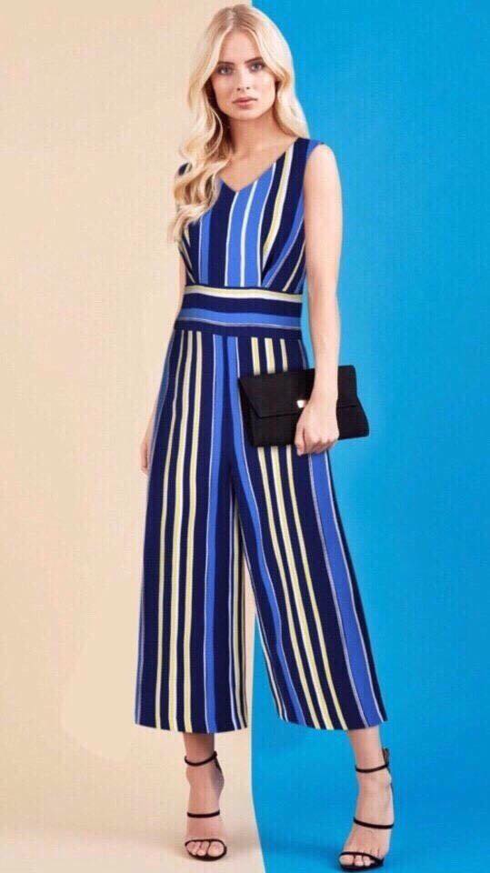 Jumsuit  kẻ topshop