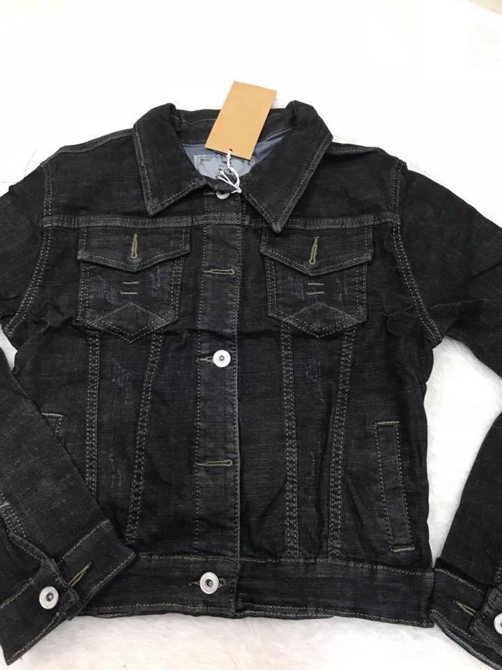 Áo khoát jean lửng