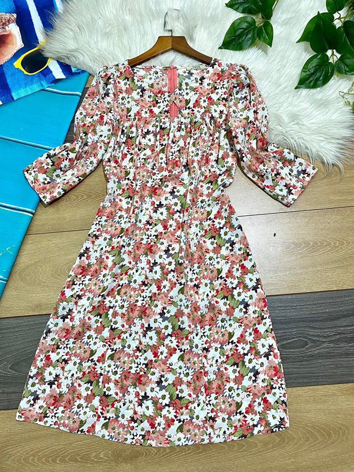 Đầm lụa tay lỡ