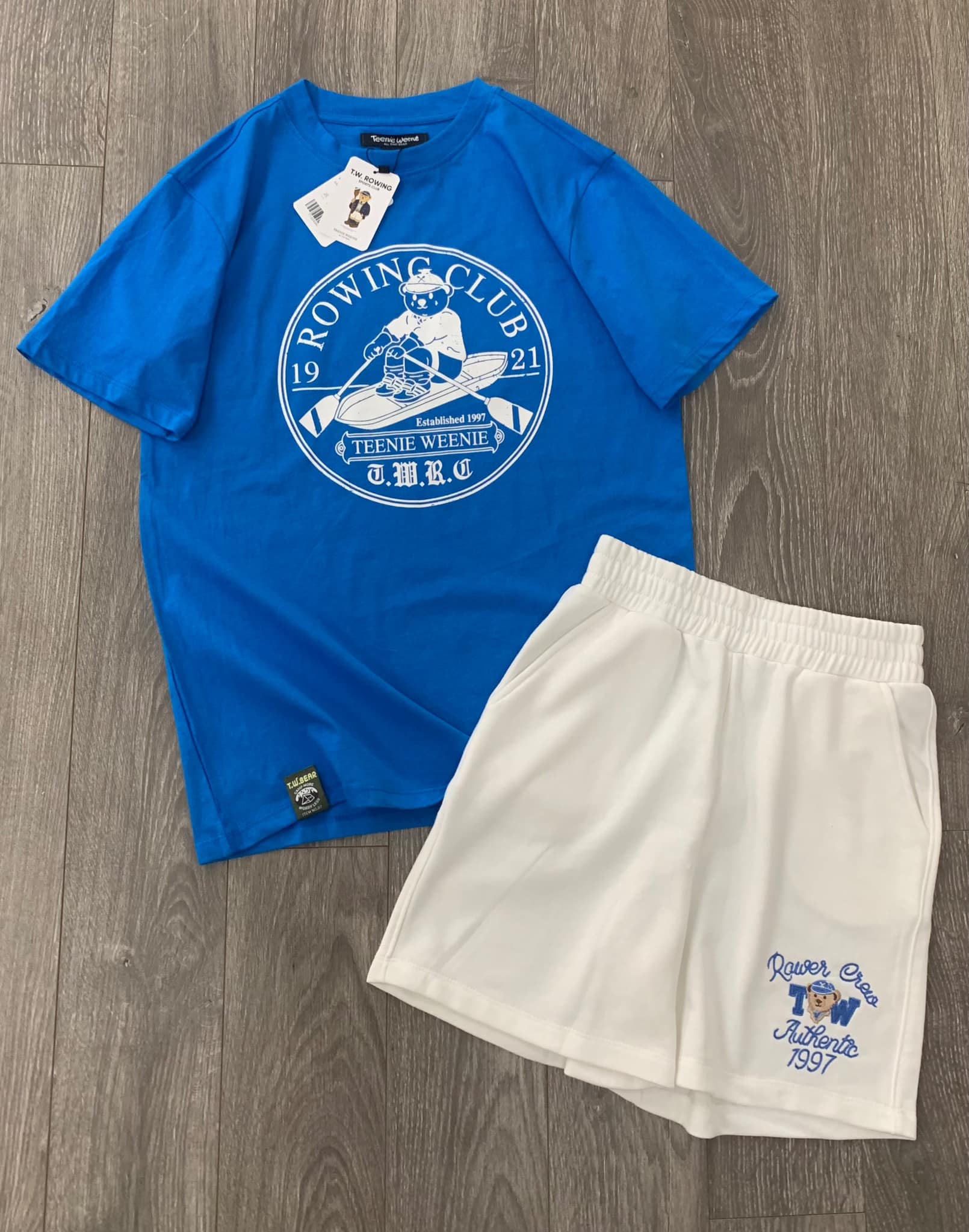 SÉT BỘ TEENIE WEENIE ÁO THUN COTTON,QUẦN THUN DA CÁ