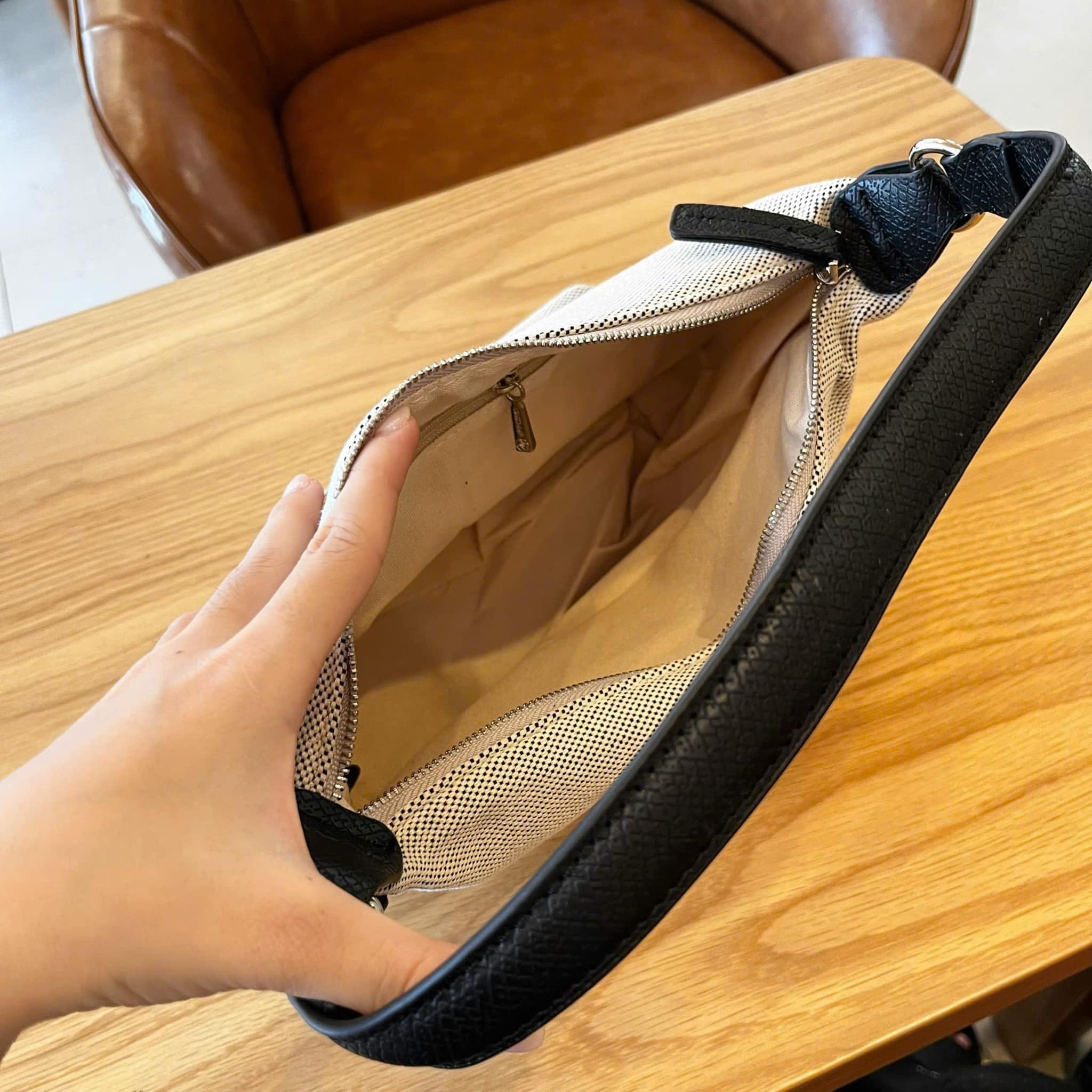 Túi LONGCHAMP vải CANVAS
