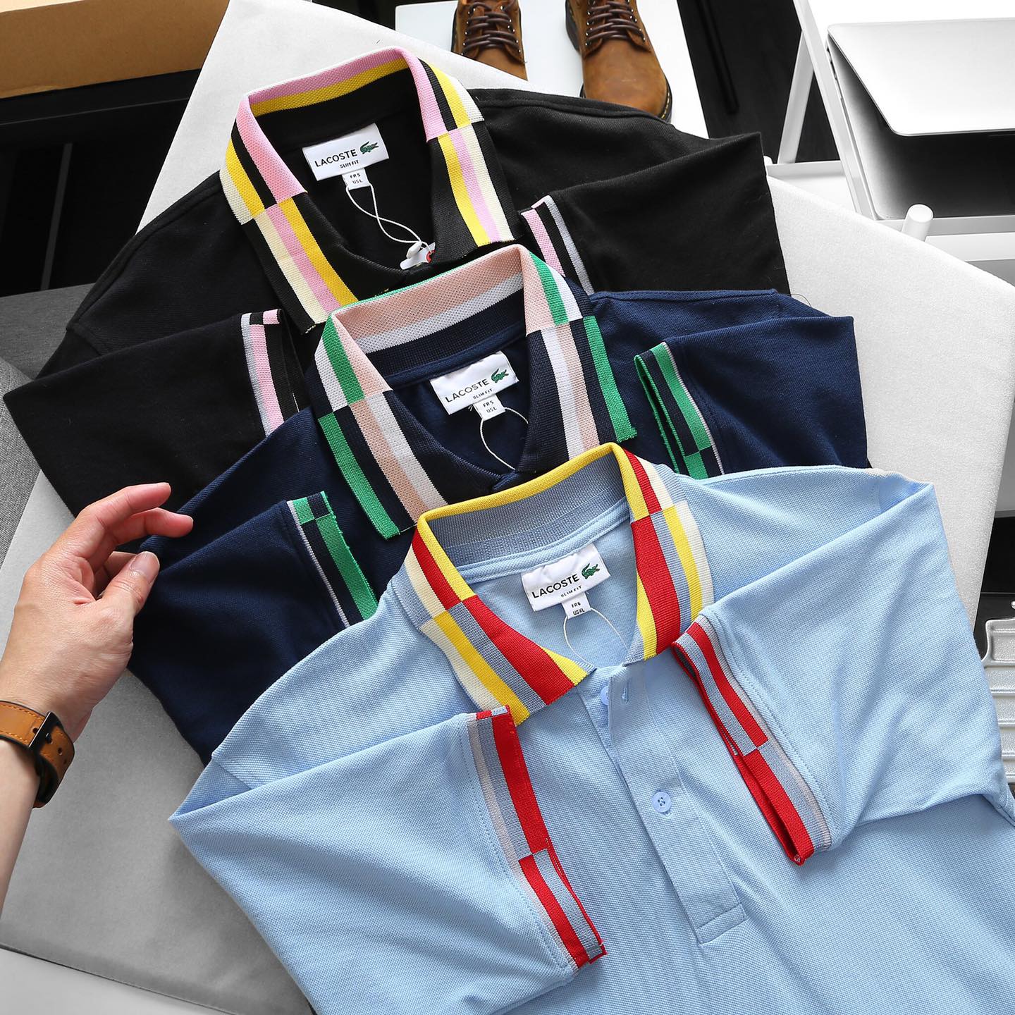 POLO %LACOSTE áo nam