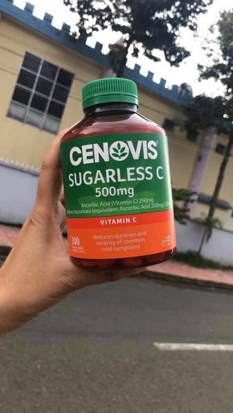 CENOVIS SUGARLESS C 500mg lọ 300v