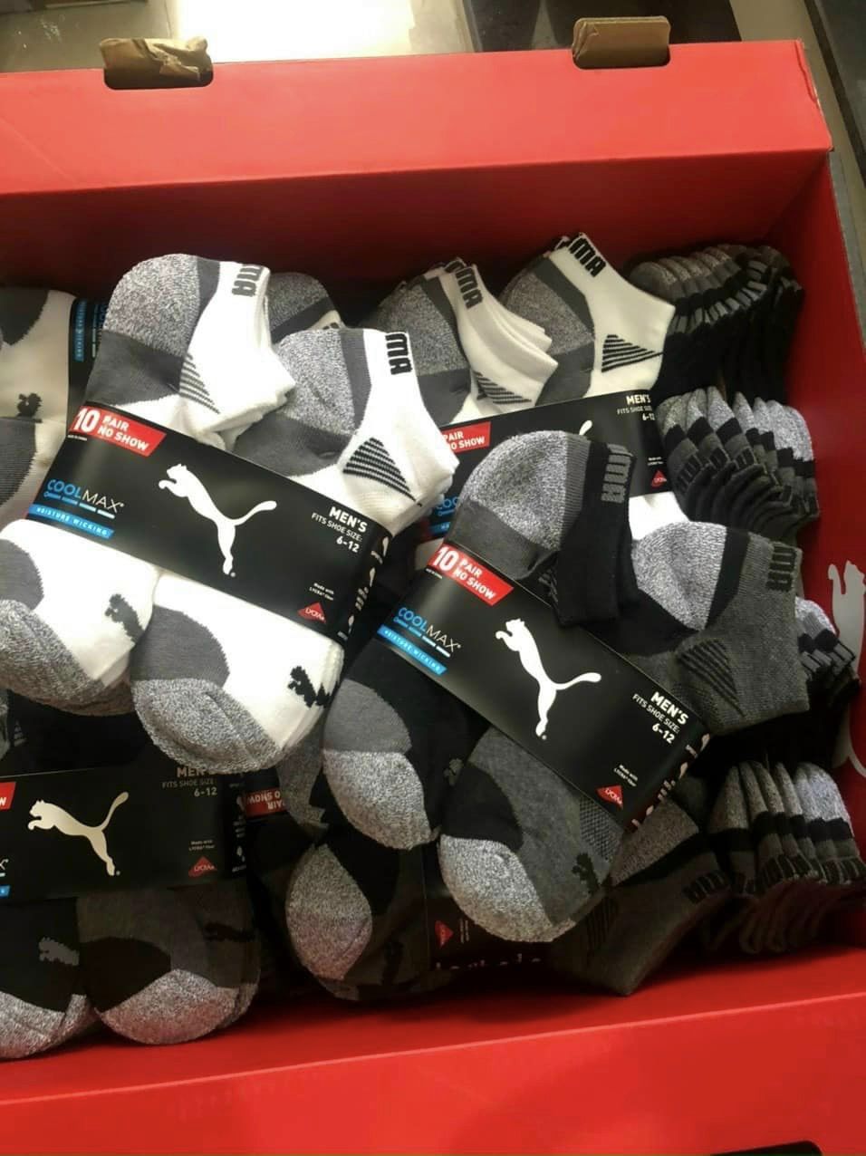 Vớ PUMA nam, nữ free size - Mỹ