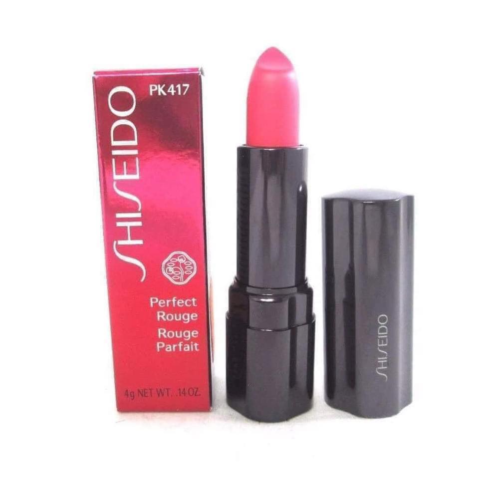 Son môi Shiseido Perfect Rouge PK417, trọng lượng 4g (xuất xứ Nhật)