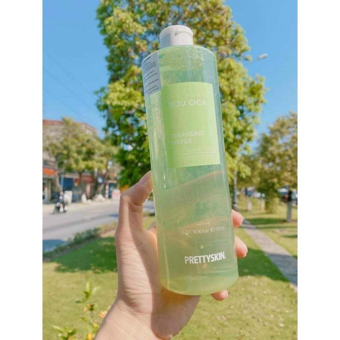 NƯỚC TẨY TRANG RAU MÁ JEJU CICA PRETTYSKIN