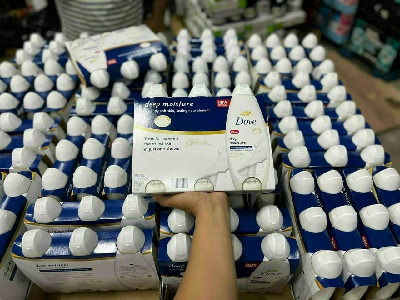 SET SỮA TẮM DOVE MỸ NHA CẢ NHÀ ƠI THƠM LẮM LUÔN 709ml