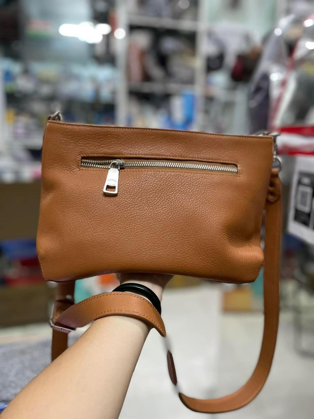 Túi da thật size 28cm