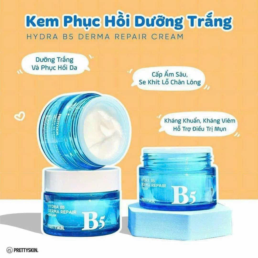 Kem dưỡng phục hồi B5 Prettyskin - 320K/hop đung 3-4 tháng