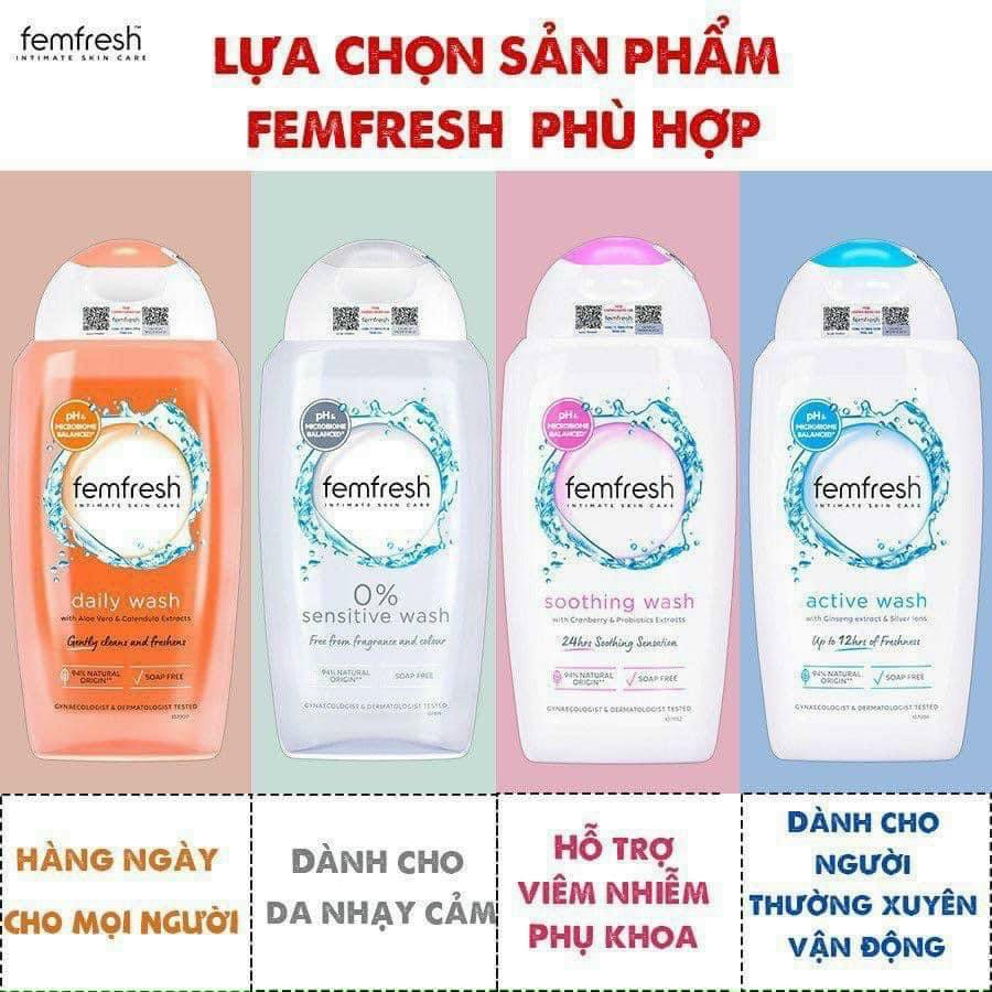 Dung dịch vệ sinh Femfresh