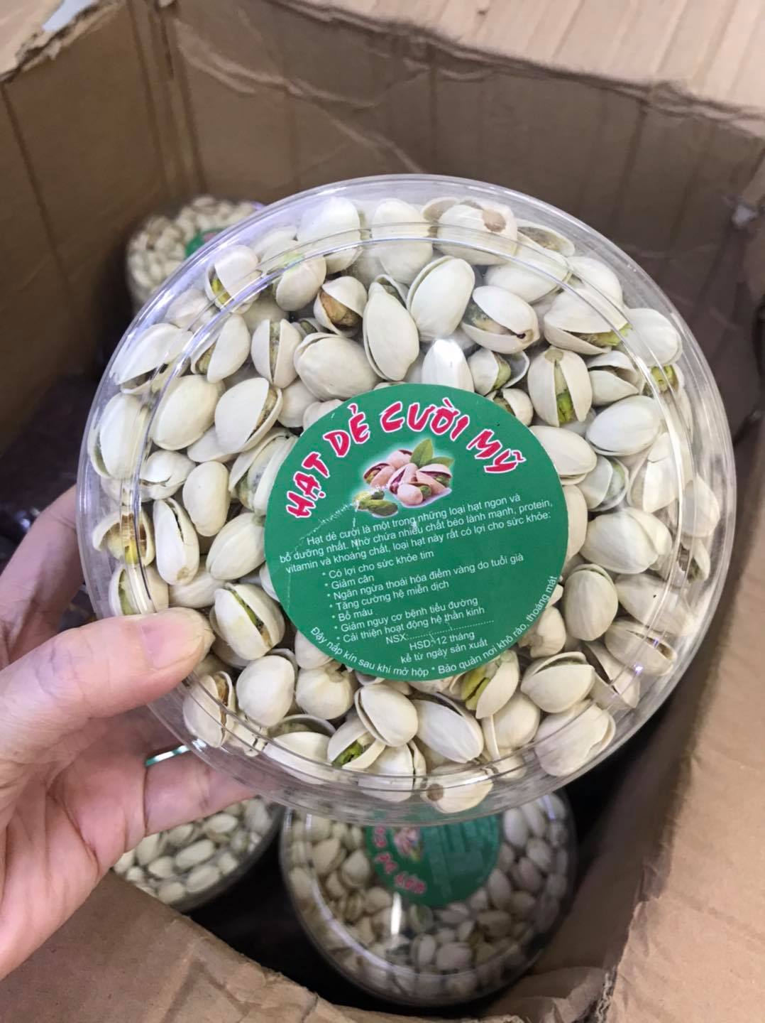 Hạt dẻ cười hàng Nhập
