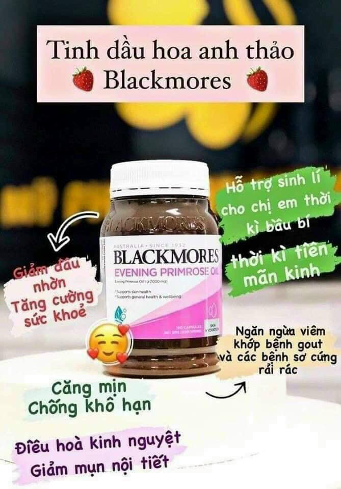 TINH DẦU HOA ANH THẢO BLACKMORES 190v