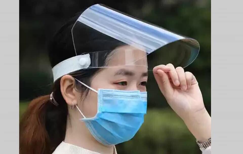  Mặt nạ chống virus loại mềm bo viền như hình