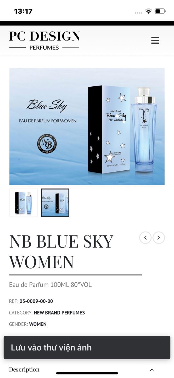 EAU DE PARFURM