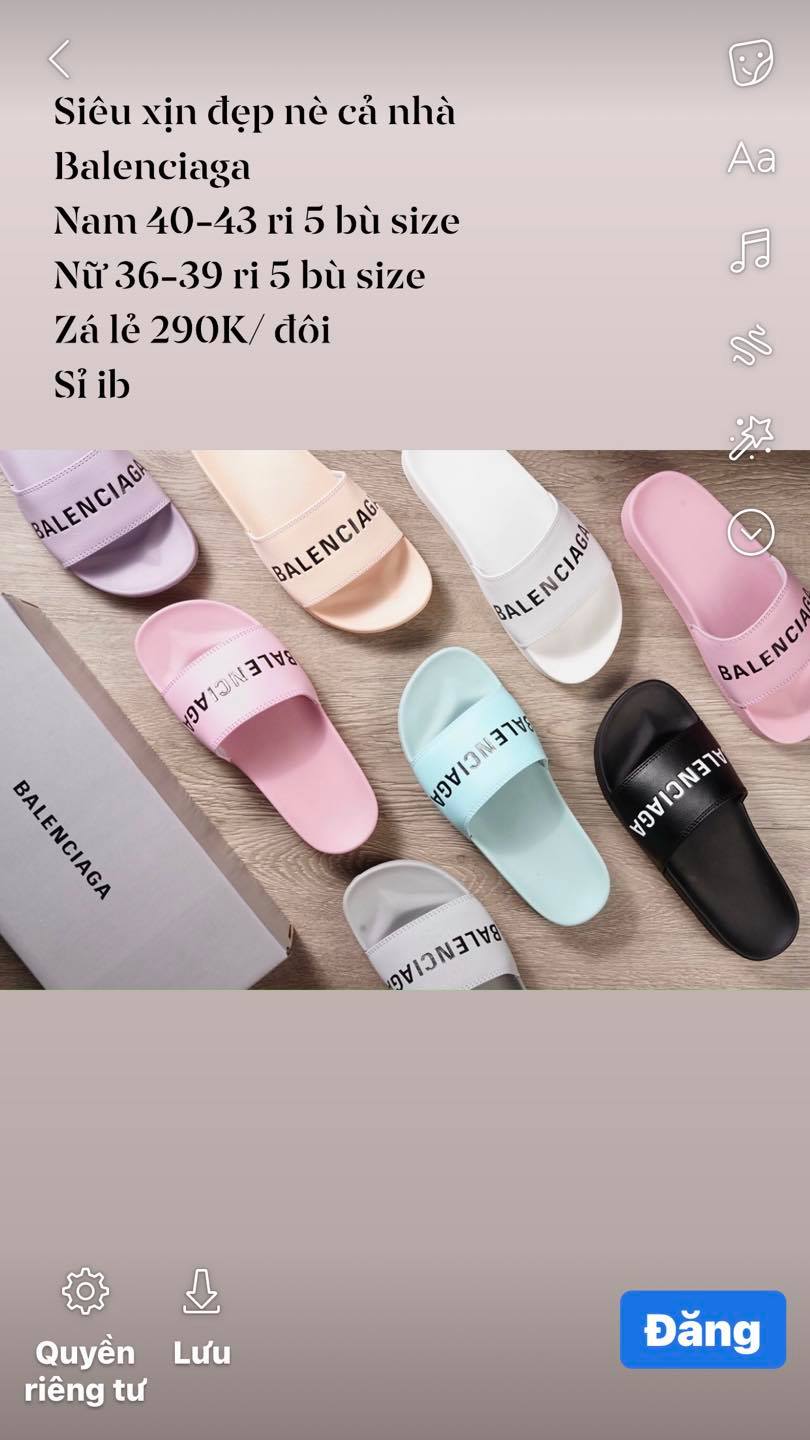 dép Balenciaga