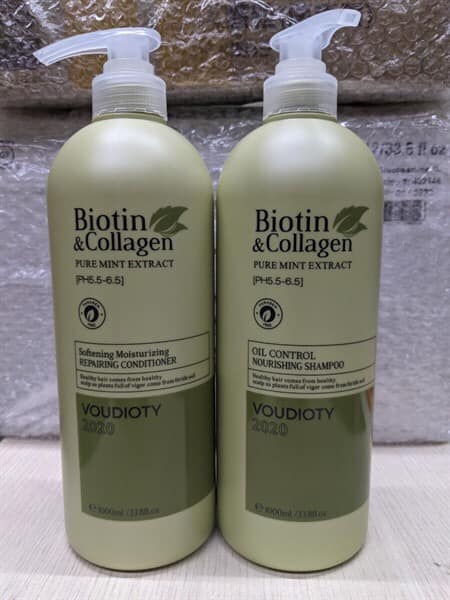 Gội xả biotin colagen hàng xịn