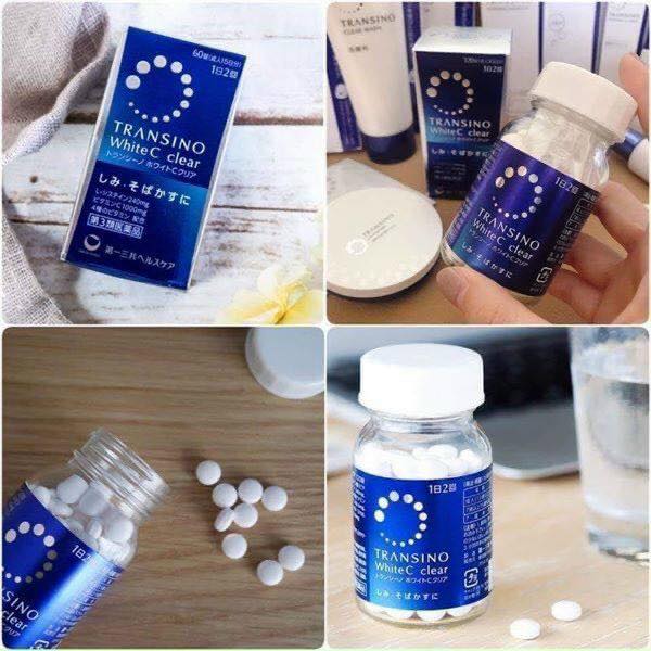 VIÊN UỐNG TRẮNG DA TRANSINO WHITE C