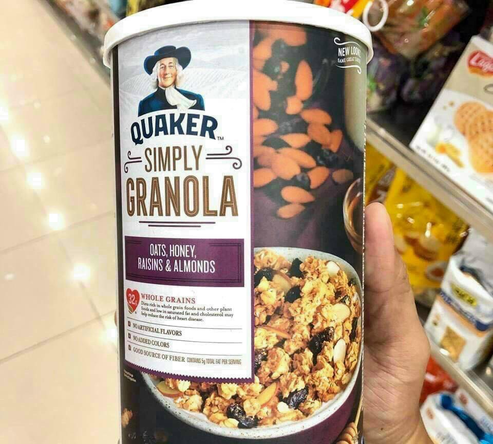 Granola ngũ cốc yến mạch giảm cân, đốt mỡ cực kỳ hiệu quả và rất Healthy