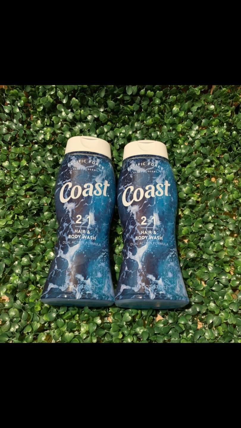 Tắm gội Coast 2in1 mẫu mới 2020