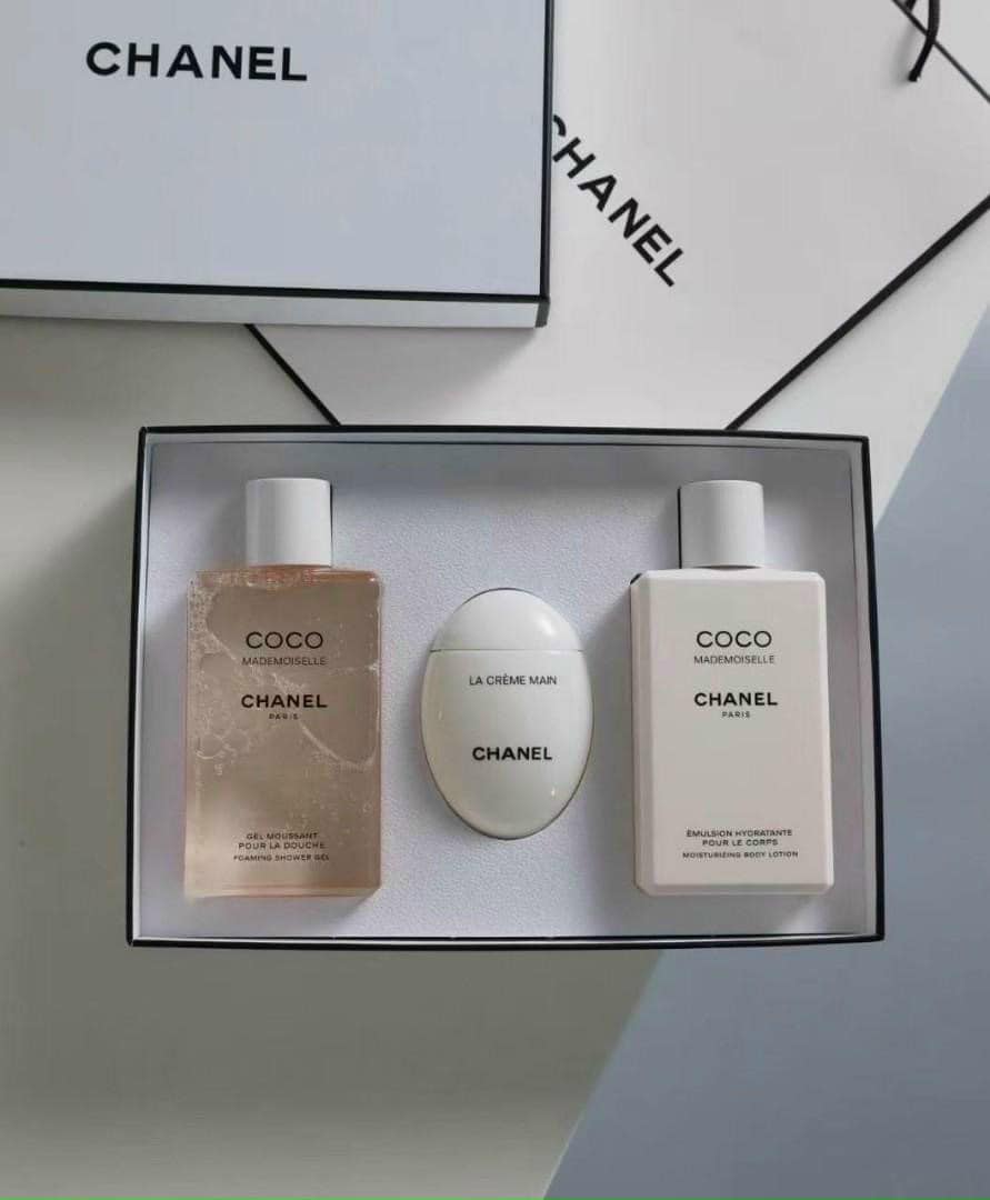 BỘ 3 DƯỠNG DA + DƯỠNG DA TAY LOTION KEM BÔI TAY CHANEL