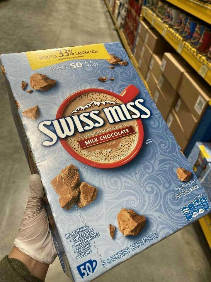 BỘT CACAO SWISS MISS HOT COCOA MIX MILK CHOCOLATE - MỸ