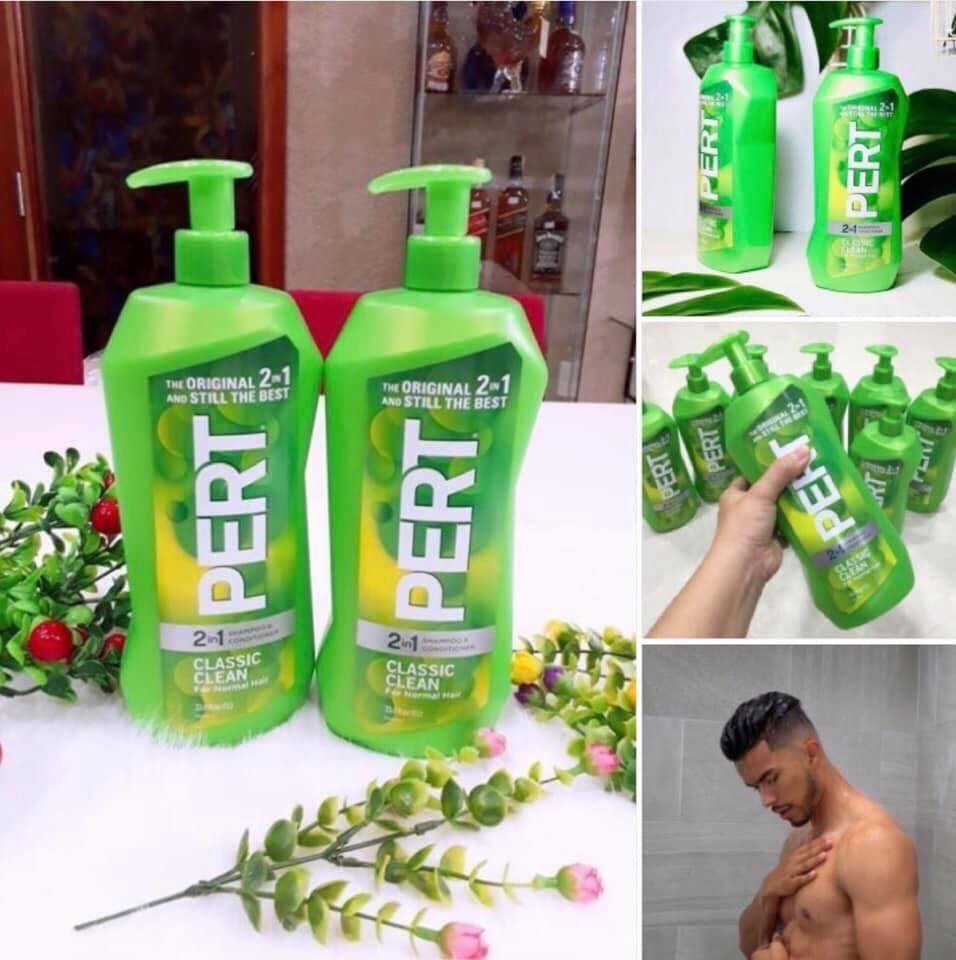 Dầu Gội + Xả 2 In 1 Pert Plus của Mỹ
