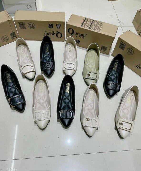 Giày đế bệt da mềm