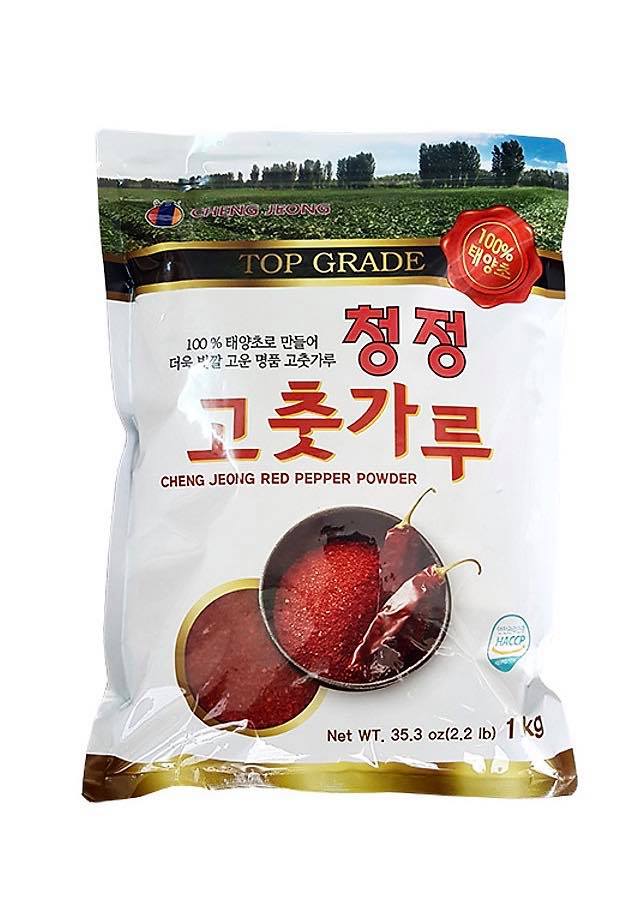 Bột ớt Hàn Quốc ( Cheng Jeong Red pepper powder)