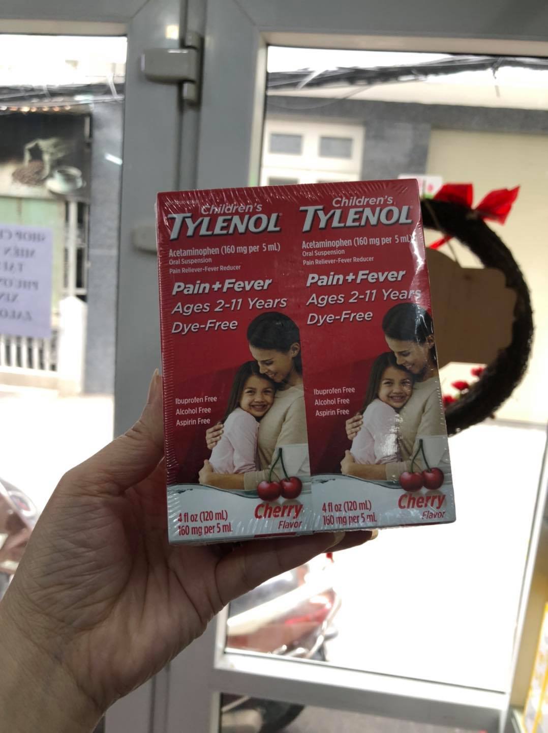 Siro Tylenol Infants’ Cherry Giảm Đau- Hạ sốt Cho Bé Từ 2 – 11 tuổi