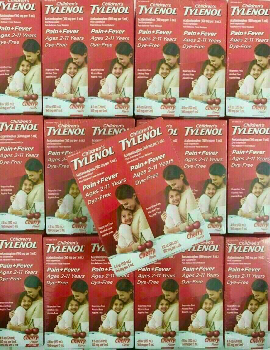 Siro Tylenol Infants’ Cherry Giảm Đau- Hạ sốt Cho Bé Từ 2 – 11 tuổi