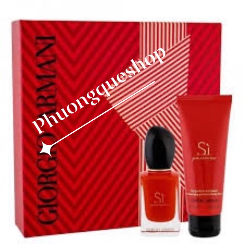Set Sì đỏ Passion 2 món