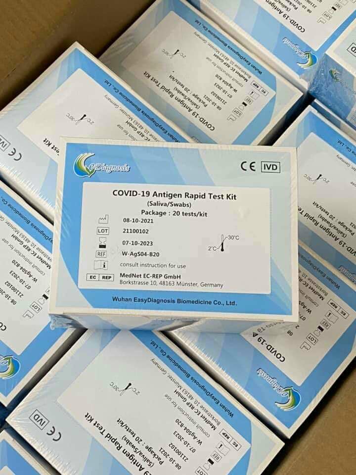 Que test nước bọt chuẩn 100%