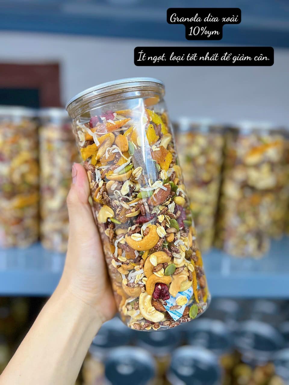 hạt mix granola