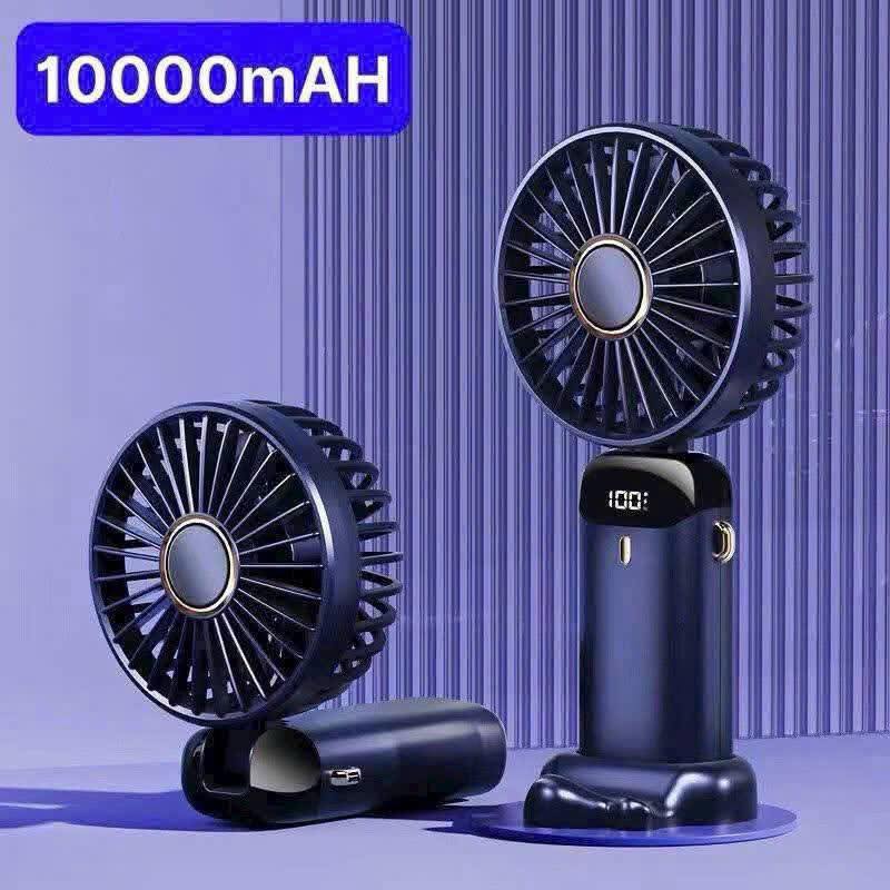 Quạt cầm tay tích điện gấp gọn
