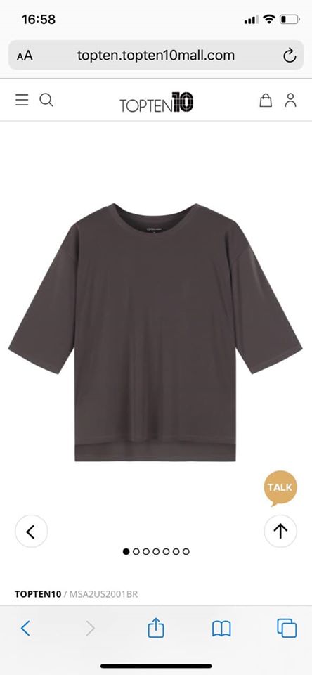 Áo tay lửng Topten dư xịn