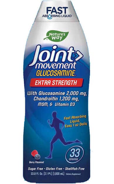 Nature's Way Joint Movement Glucosamine dạng nước có hương trái Berry
