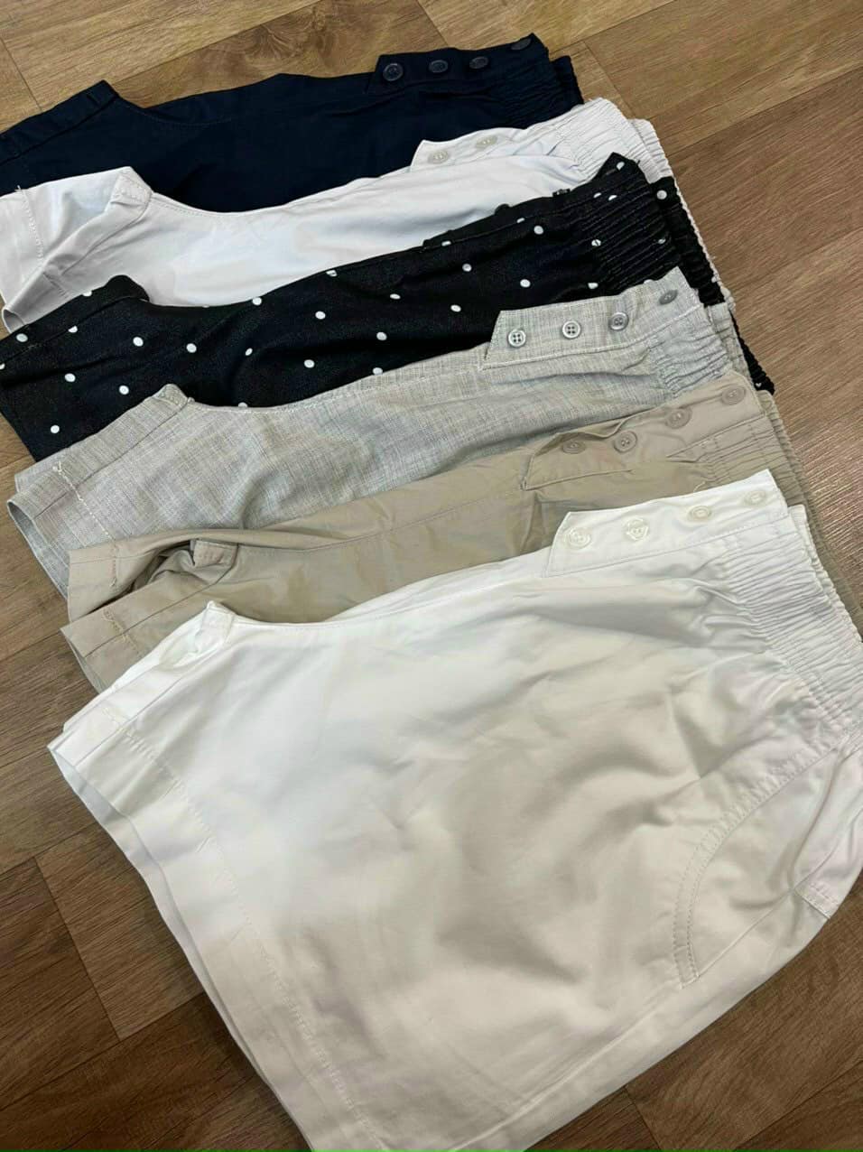 Short kaki co giãn