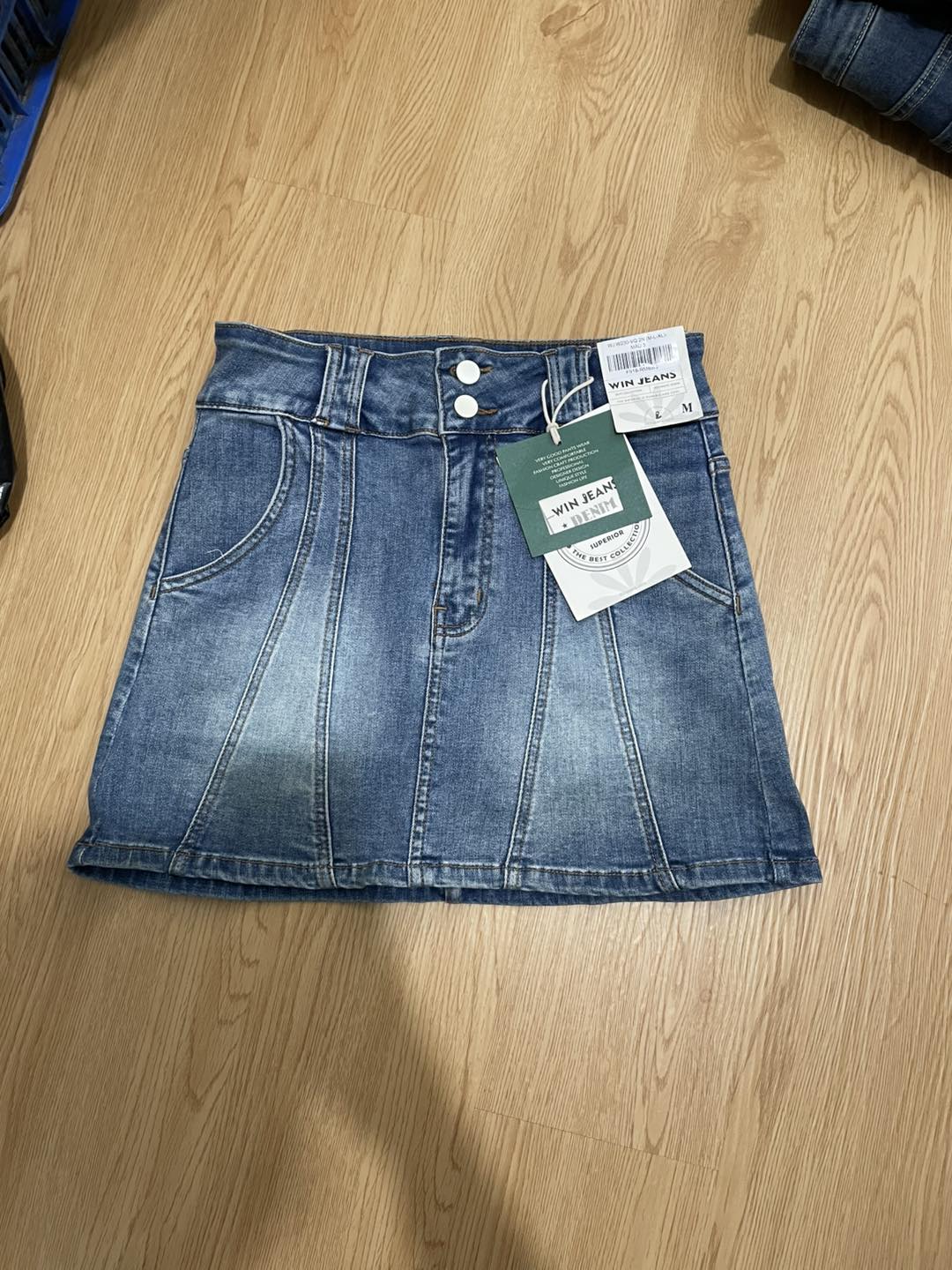 váy short jean