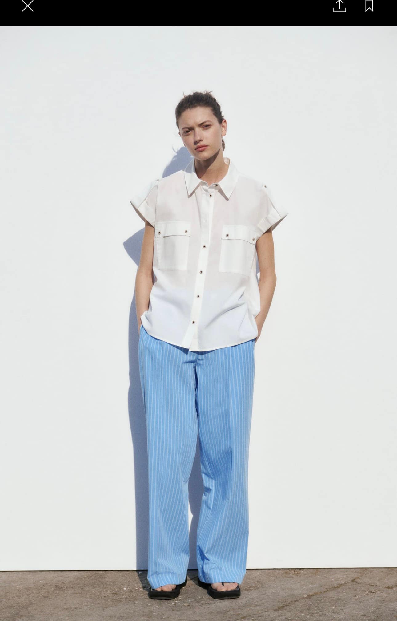 Short sleeves tops.