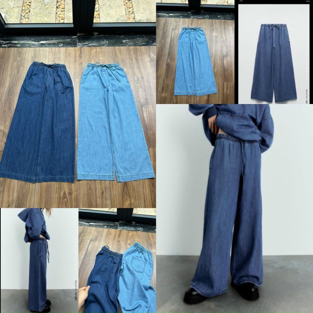 Quần Denim xước nhẹ