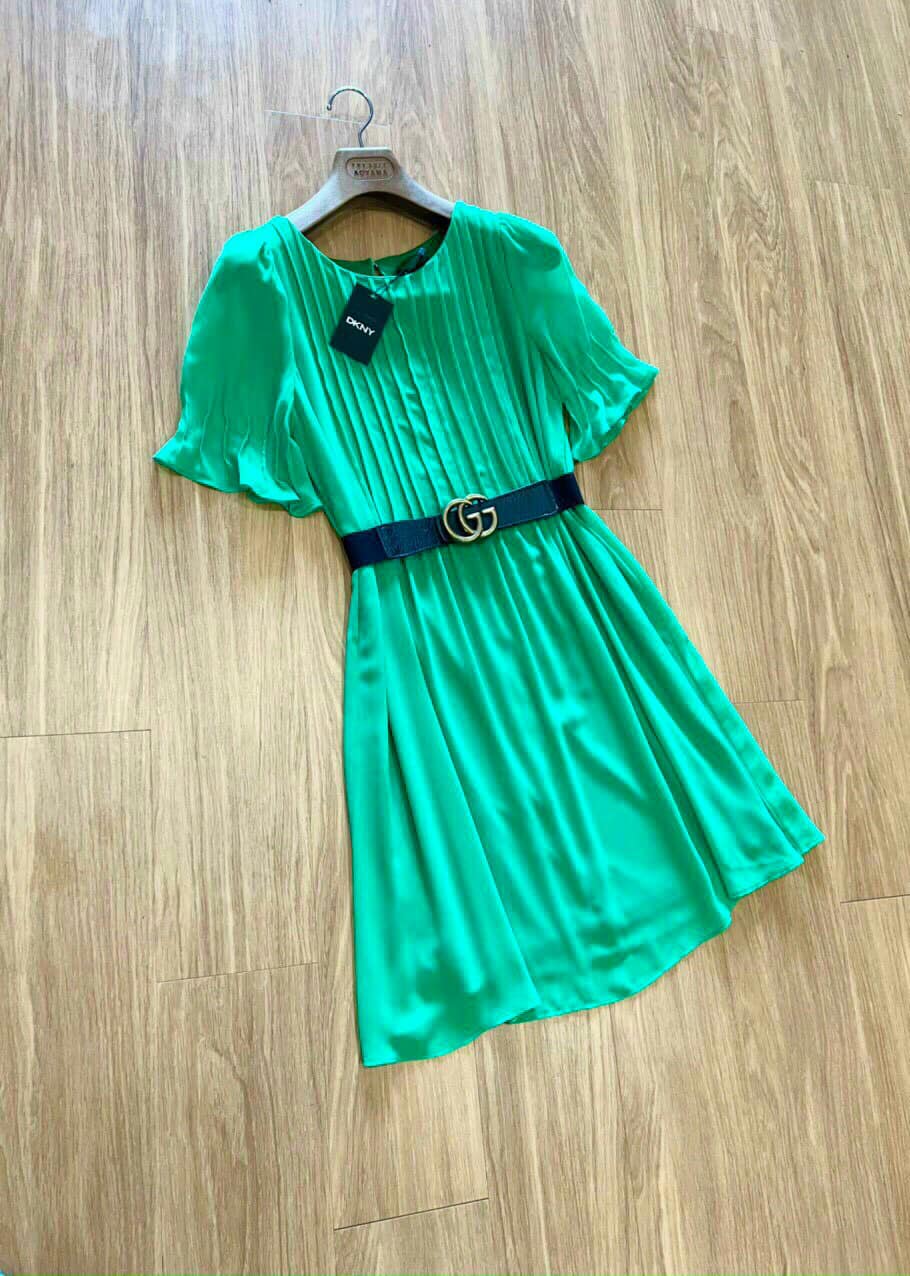 Đầm xuất DKNY xịn form suôn SZ S M form to
