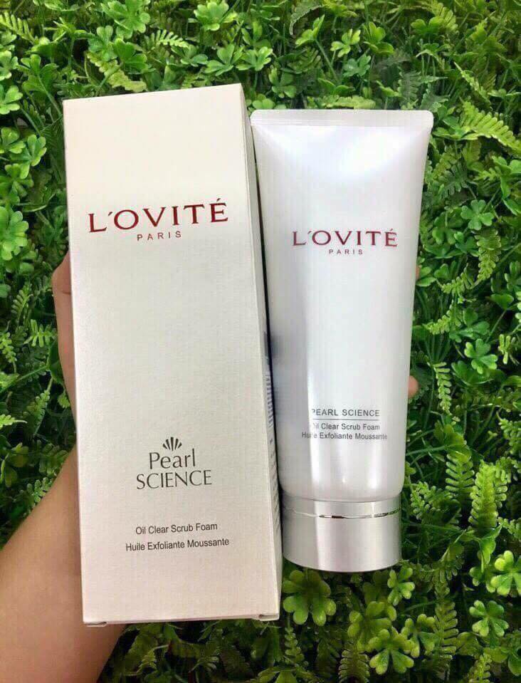 Sữa rửa mặt ngọc trai Lovite Pear Science Deep Cleansing 170ml 