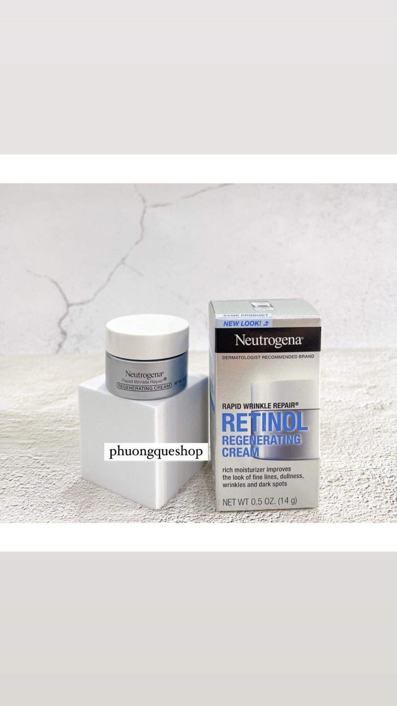 Kem dưỡng da chống lão hóa Neutrogena Rapid Wrinkle Repair Regenerating Cream 48g