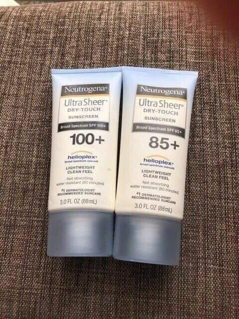 Kem chống nắng Neutrogena Ultra Sheer Dry Touch Suncreen spf 85-100